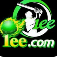 1ee Game Green logo with batsman playong shot