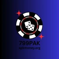 Black and white casino chip with two white dice inside, surrounded by red sparkles, against a blue gradient background with text "7SPAK".