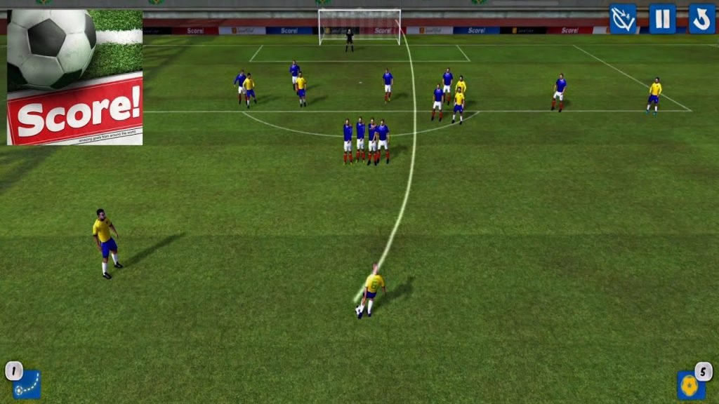 Score! Hero 2 – cinematic goal-scoring puzzle gameplay.