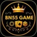 Logo for BN55 Game featuring a crown, playing cards, and dice on a black background with gold accents.